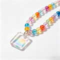 Colorful Crystal Beaded Anime Character Phone Charm