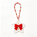 Christmas Limited Handmade Anime Star Acrylic Phone Charm Beaded Strap