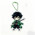 Handmade Kawaii Zoro Acrylic Phone Charm Beaded Strap