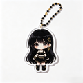 Handmade Kawaii Jennie Acrylic Phone Charm Custom Beaded Strap