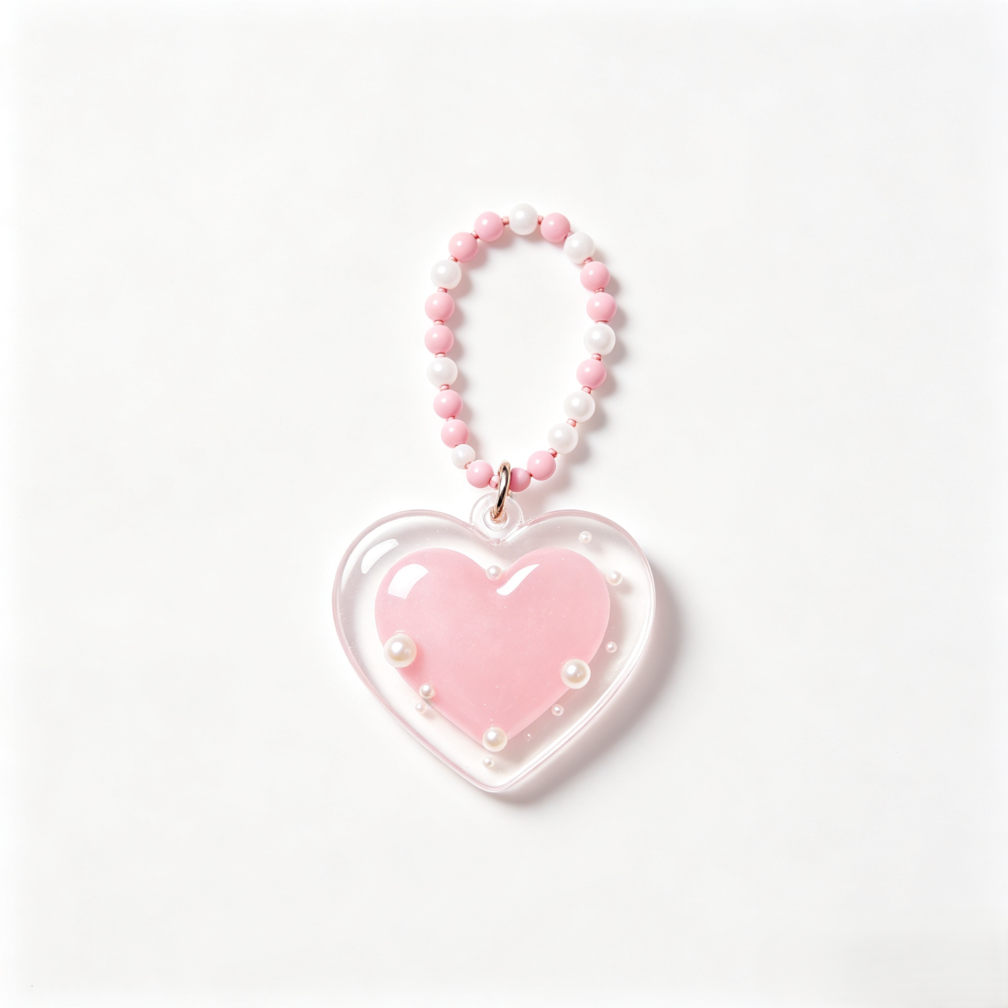 Mini Heart Handmade Kawaii Anime Phone Pendant Strap