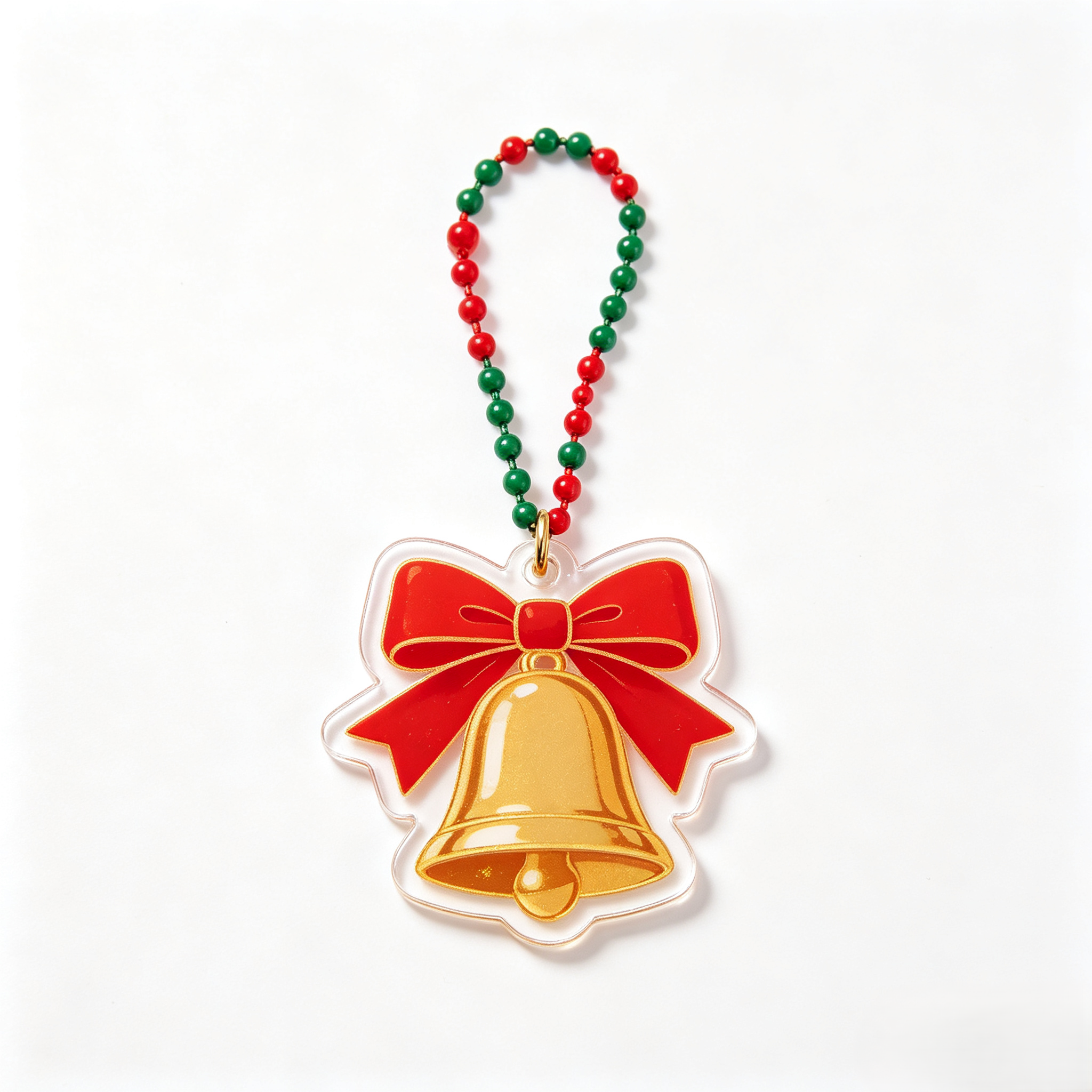 Christmas Bell Decor Handmade Anime Phone Charm Strap